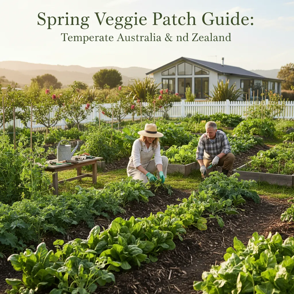 Spring Veggie Patch Guide: Temperate Australia & New Zealand