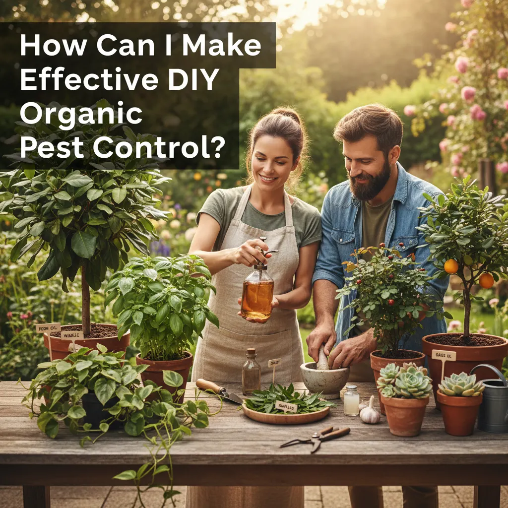 How Can I Make Effective DIY Organic Pest Control?