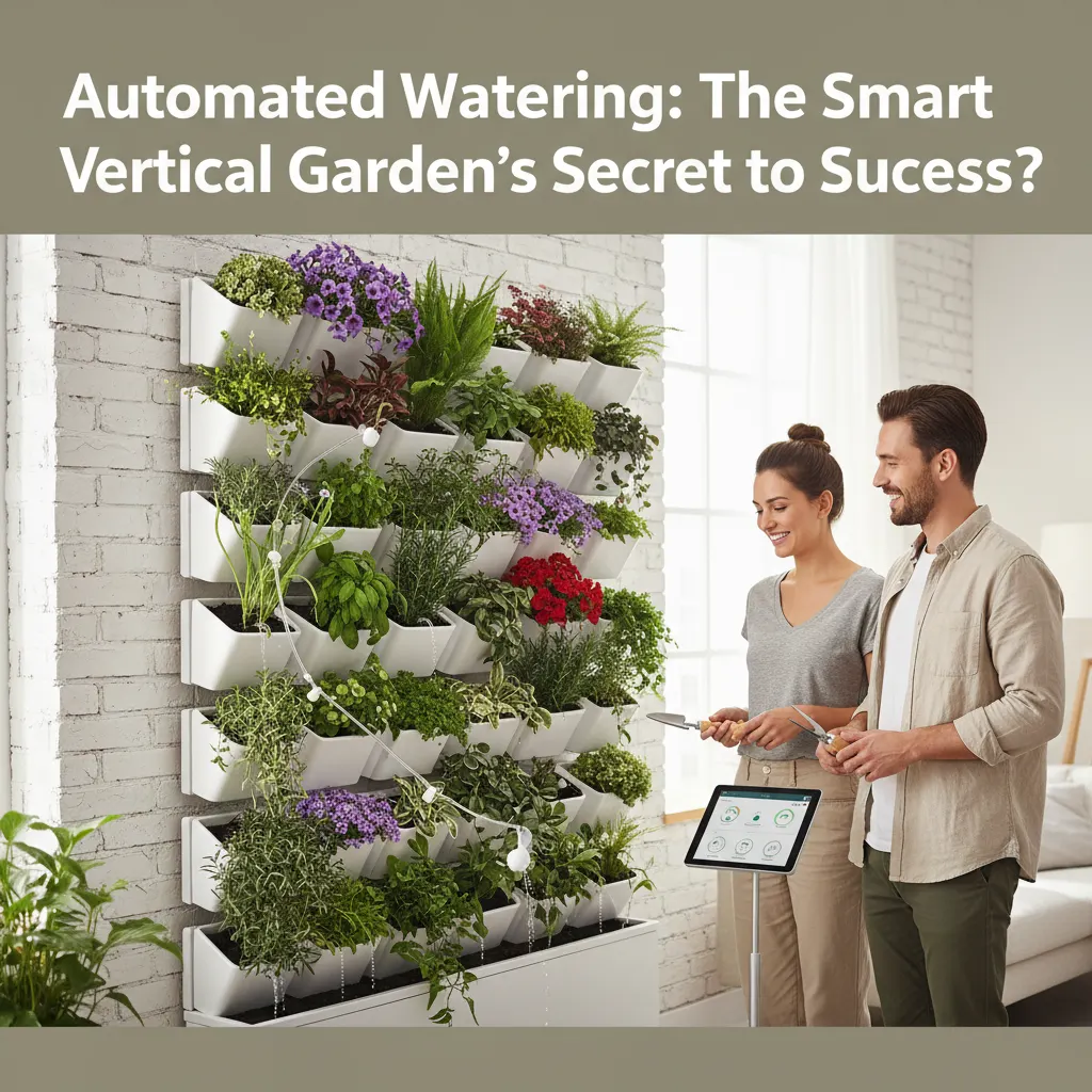 Smart Vertical Garden Automated Watering Guide