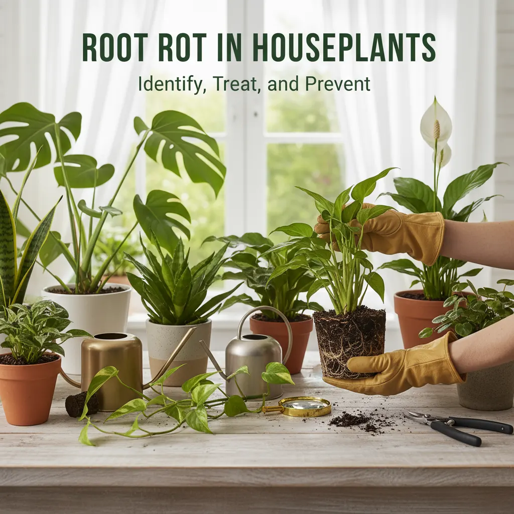 Root Rot in Houseplants: Identify, Treat, and Prevent