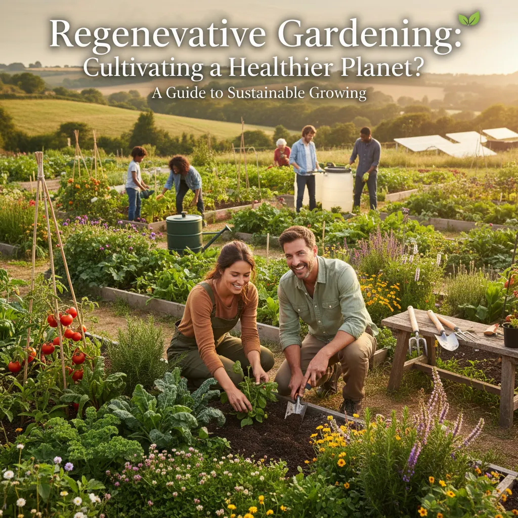 Regenerative Gardening: Cultivating a Healthier Planet?