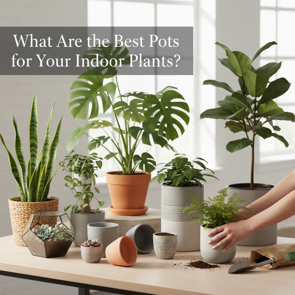What Are the Best Pots for Your Indoor Plants?