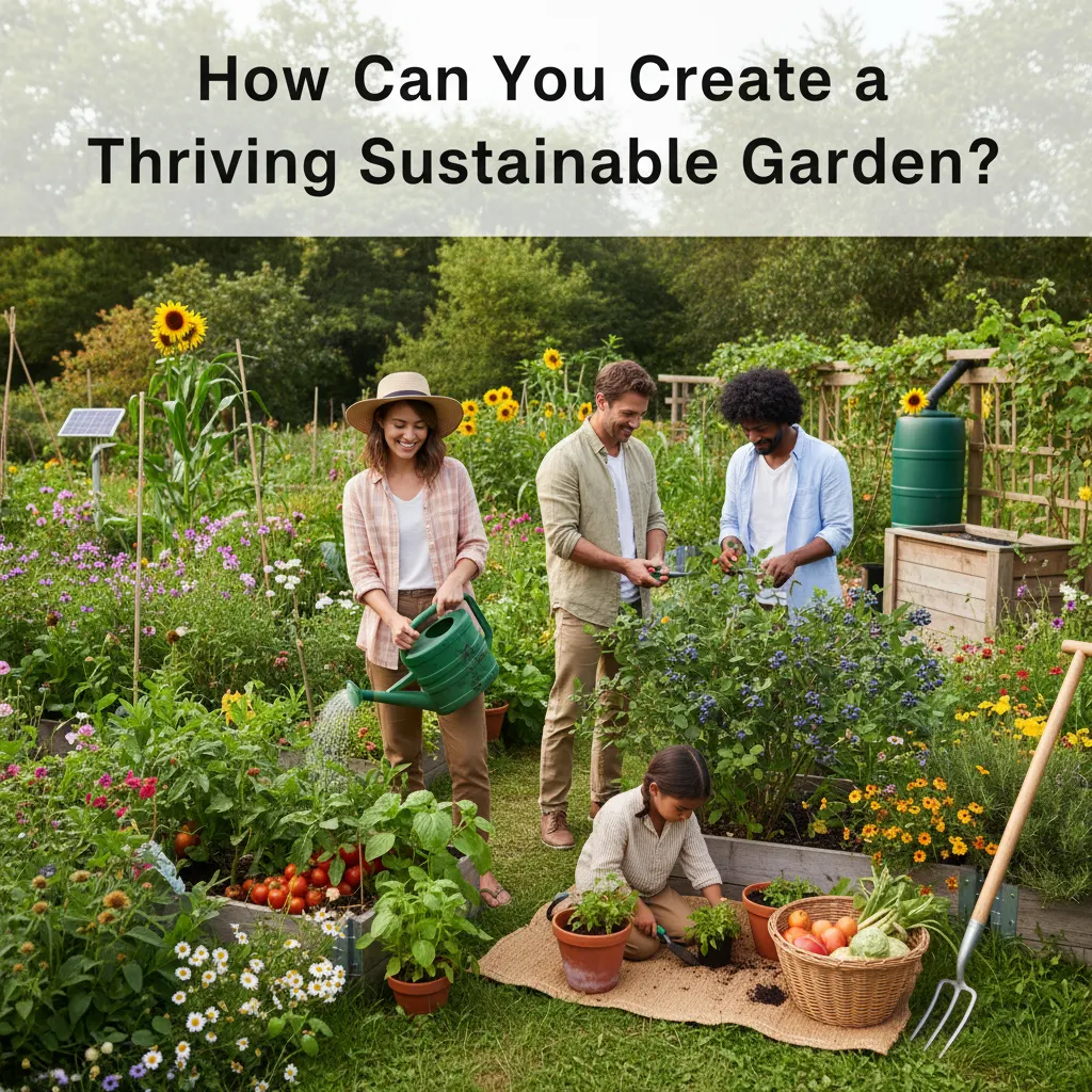 How Can You Create a Thriving Sustainable Garden?