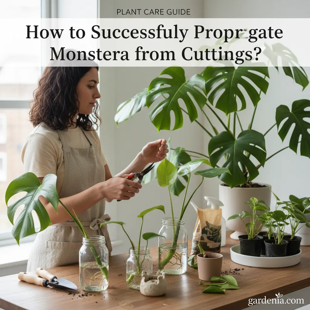 How to Successfully Propagate Monstera from Cuttings?