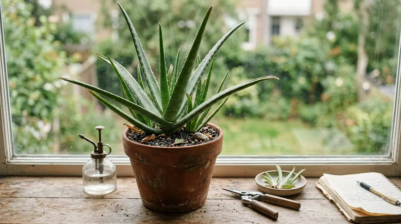 How to Care for an Aloe Vera Plant Indoors
