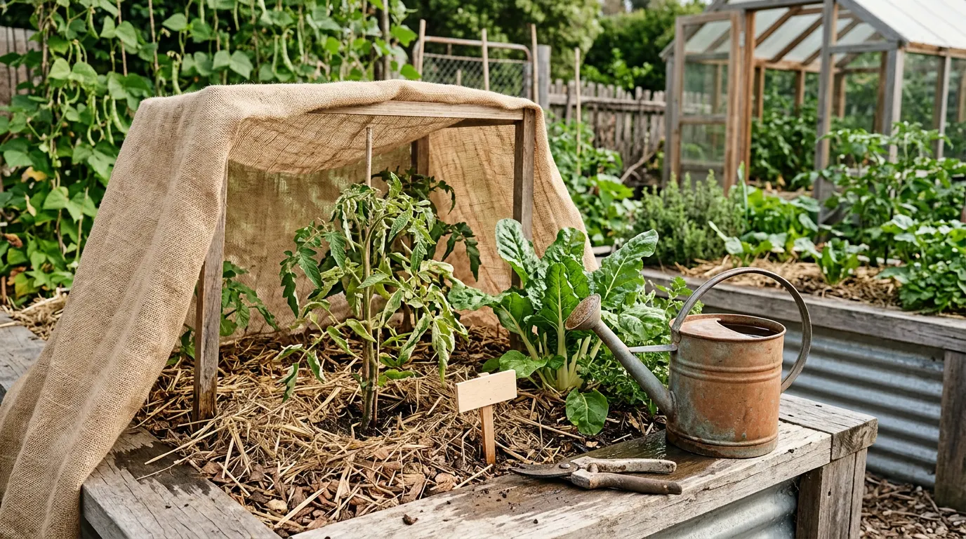 How to Protect Your Vegie Garden in a Heatwave